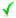 check mark