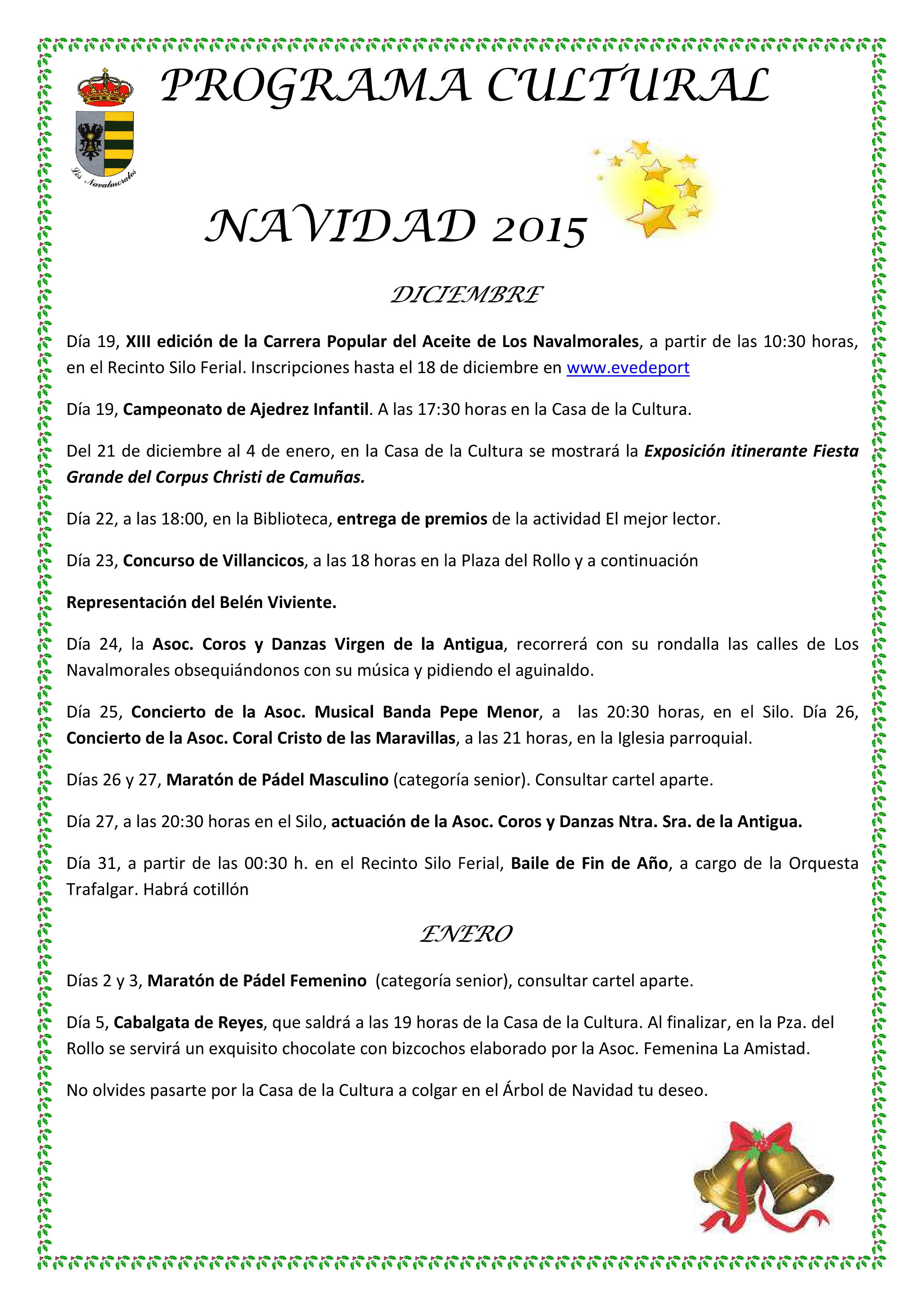 programa navidad